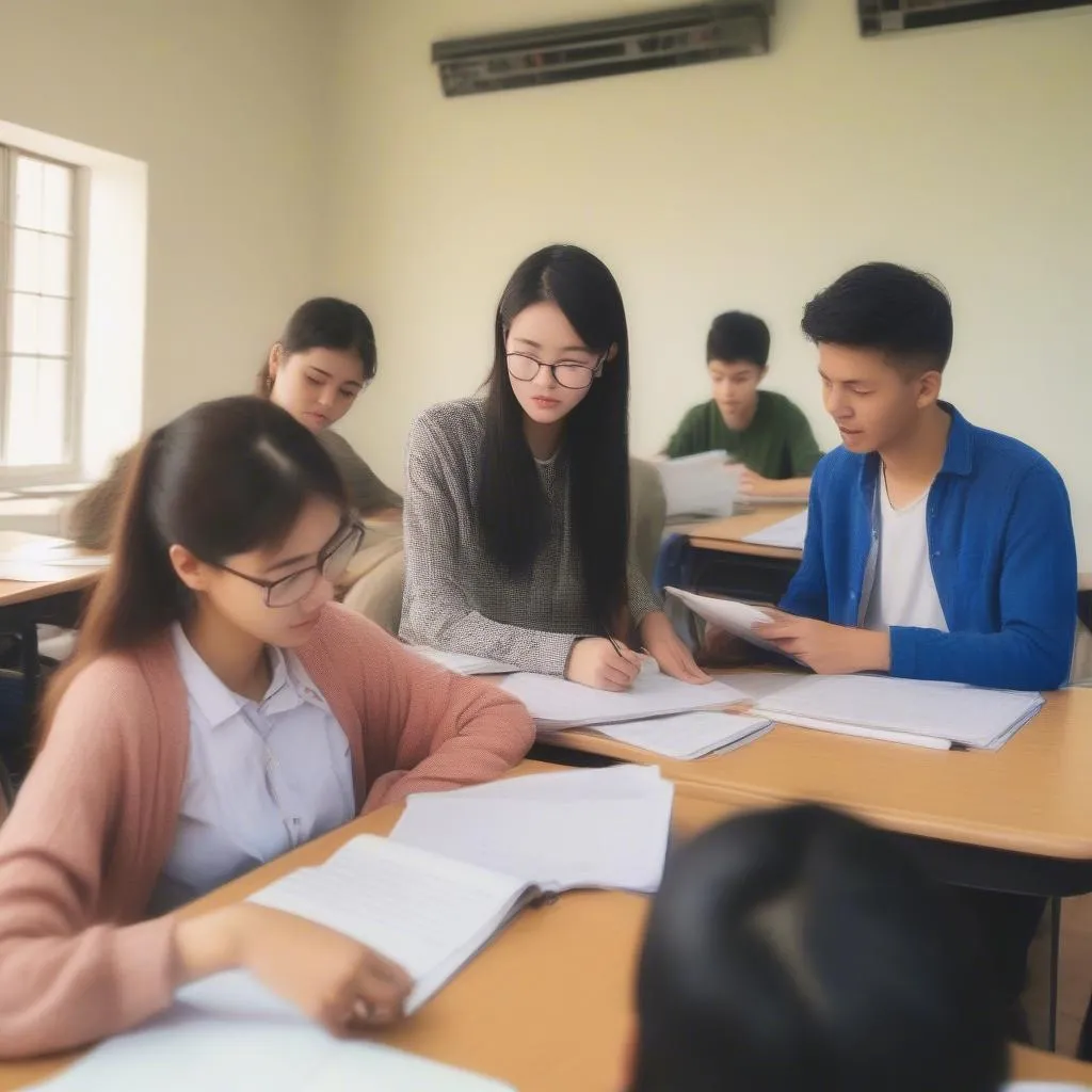 Học IELTS tại trung tâm