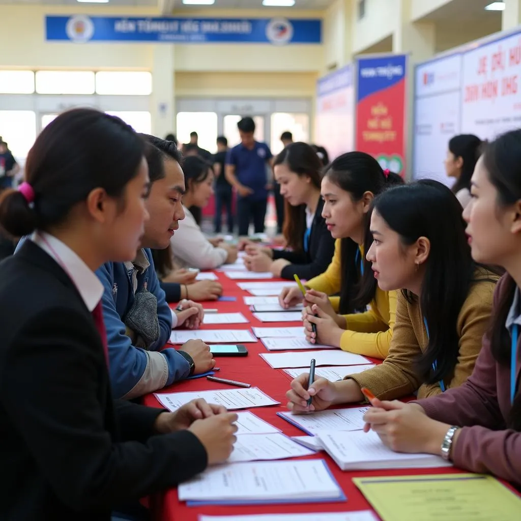 Hội chợ việc làm tại Hưng Yên