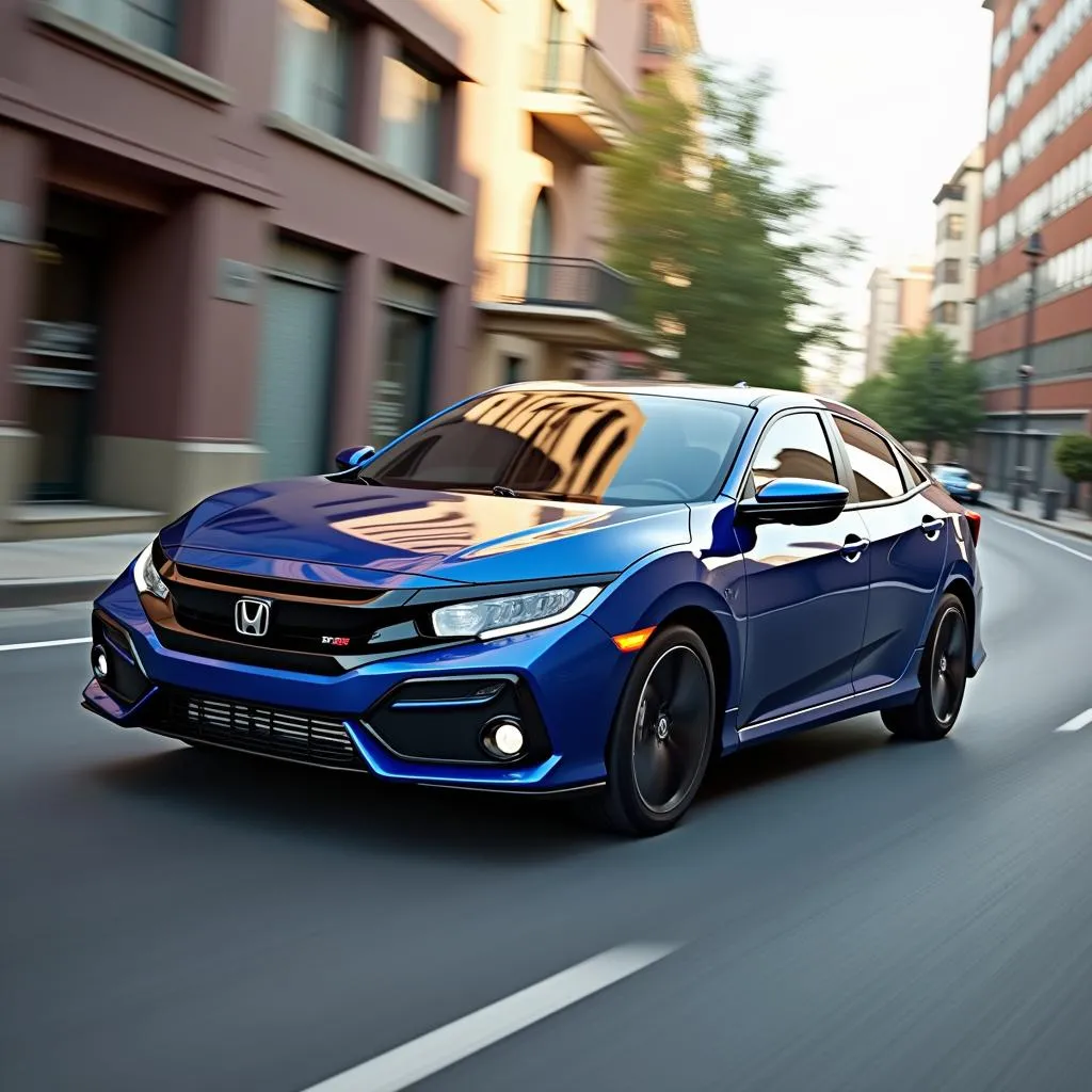 Honda Civic 2019 đường phố