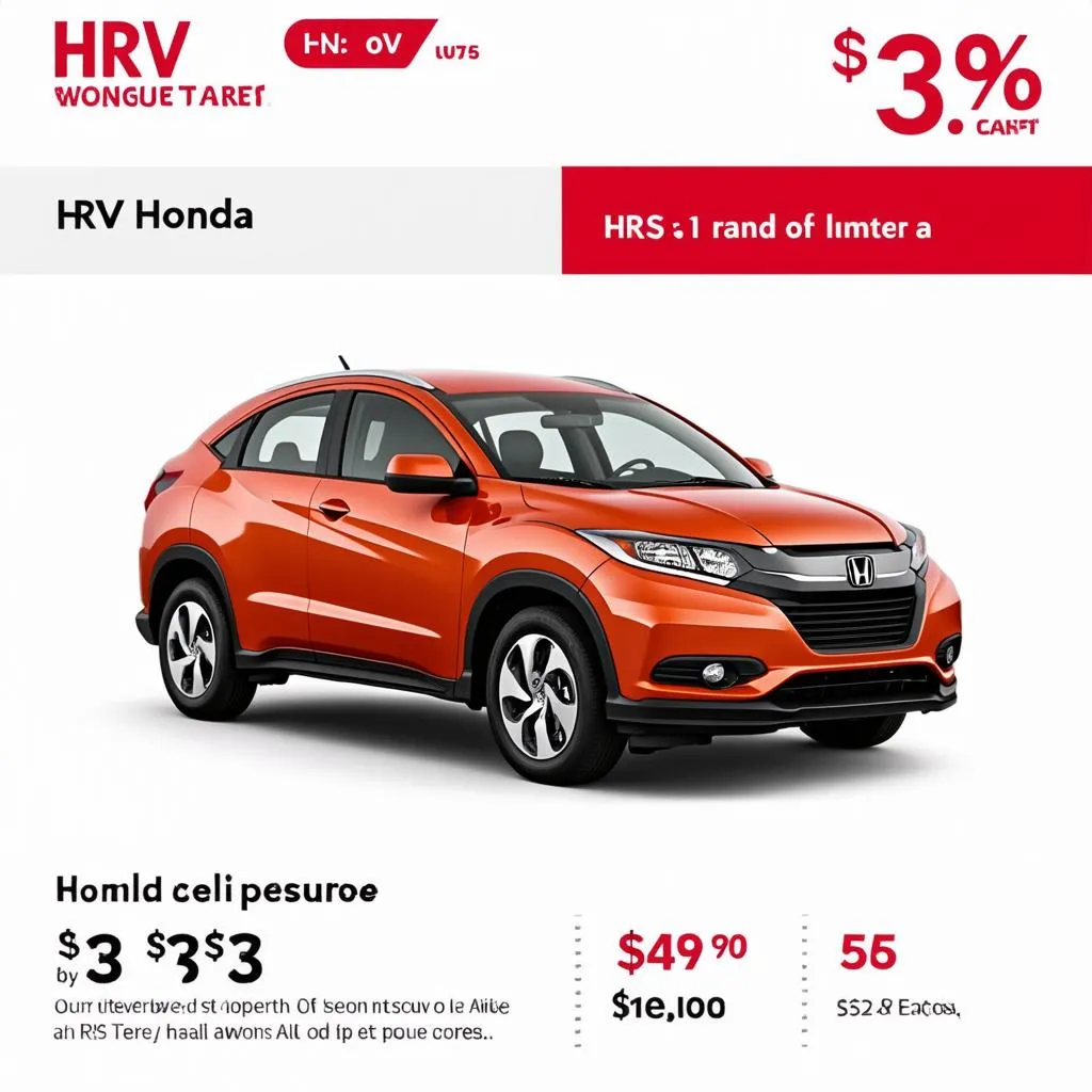 Giá lăn bánh xe Honda HR-V rẻ nhất