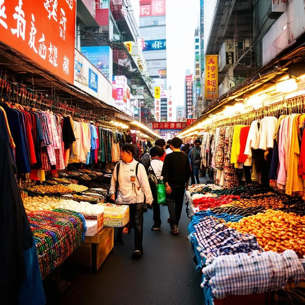 Hong Kong night market