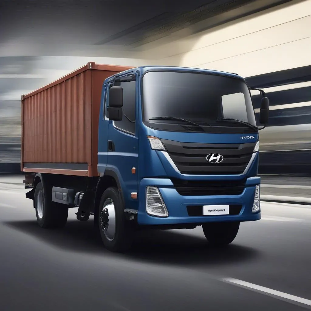 Hyundai Mighty EX8 ngoại thất