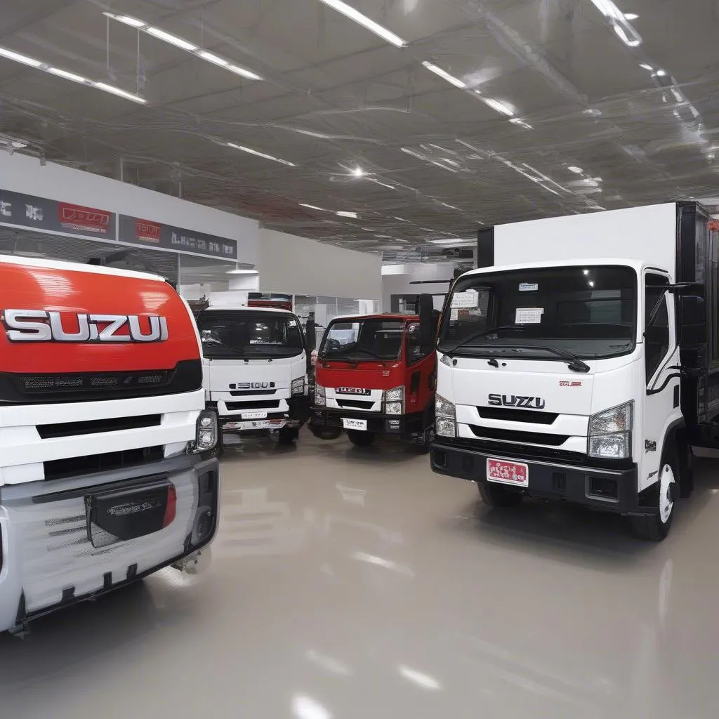 Showroom xe tải Isuzu 3.5 tấn