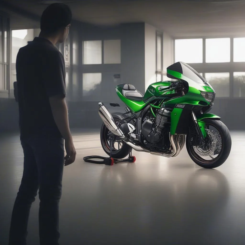 Giá tiền siêu xe Kawasaki H2R