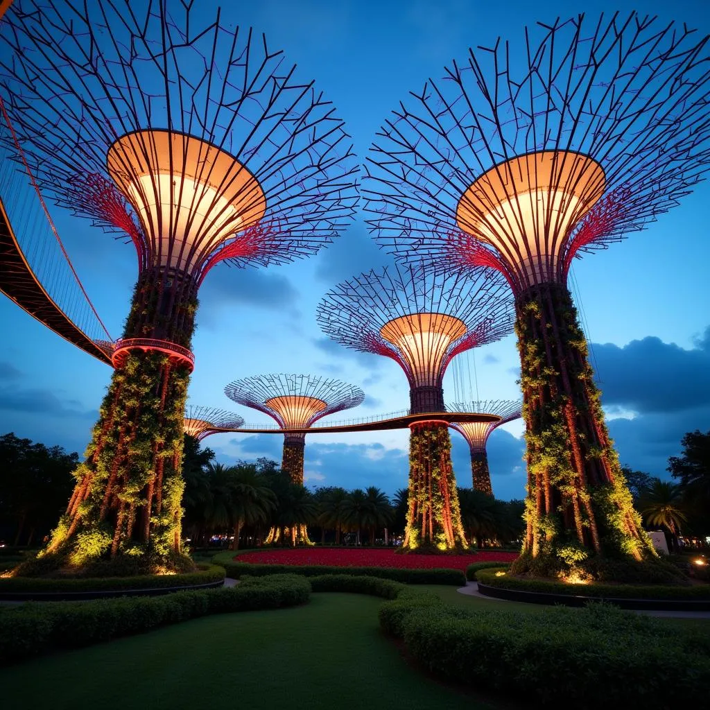 Khám phá khu vườn Gardens by the Bay