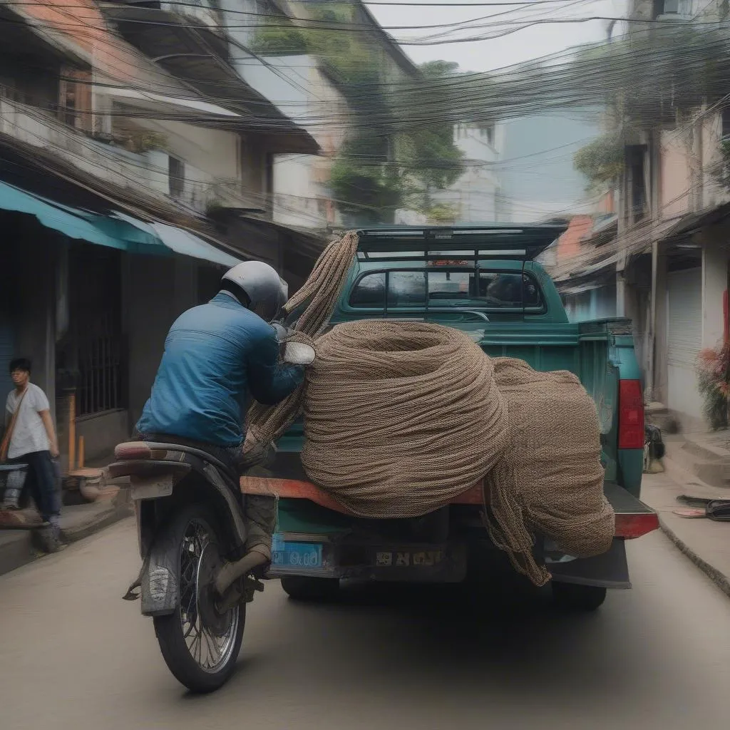 Kiểm tra độ chặt của dây buộc