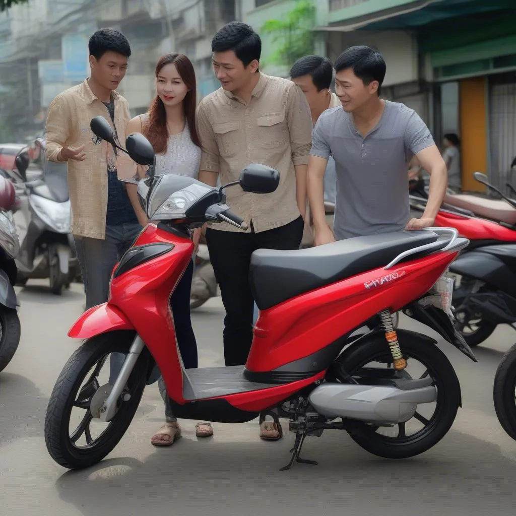 Kymco 50cc chính hãng giá rẻ tại Hà Nội