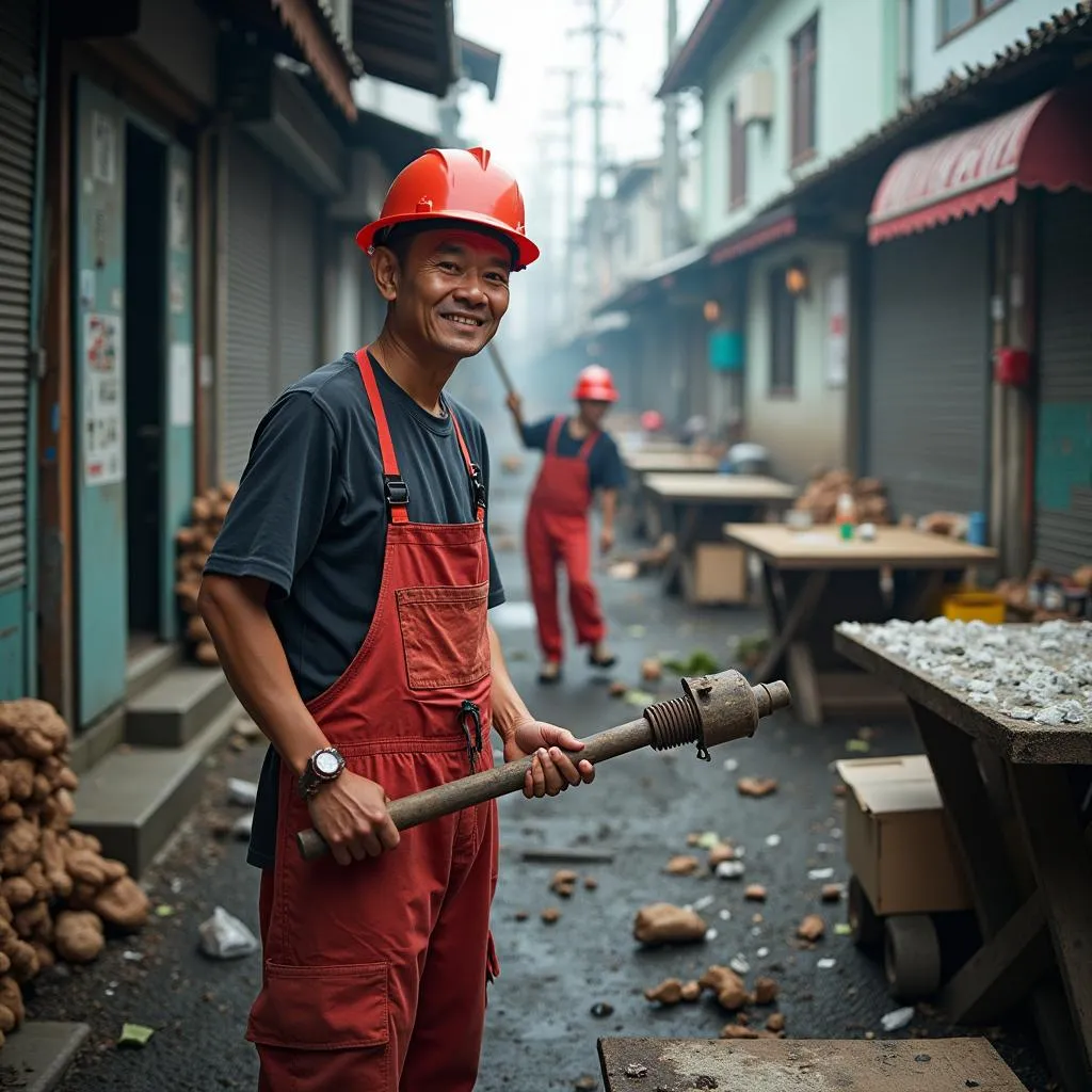 Hình ảnh lao động Việt Nam tại Nhật Bản