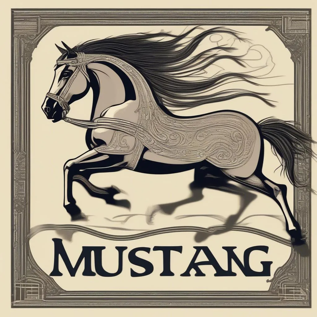 Logo Ford Mustang