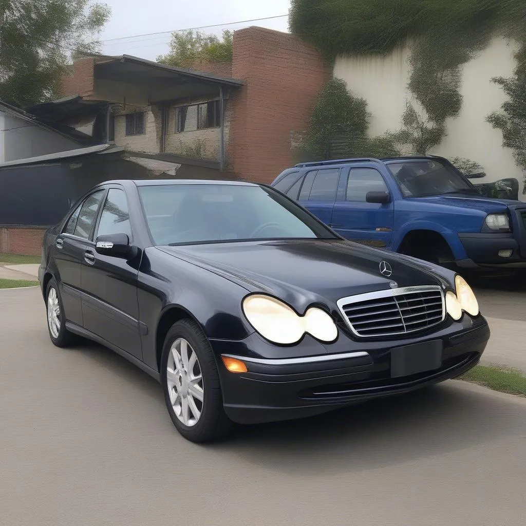 Lốp xe Mercedes C180 đời 2004