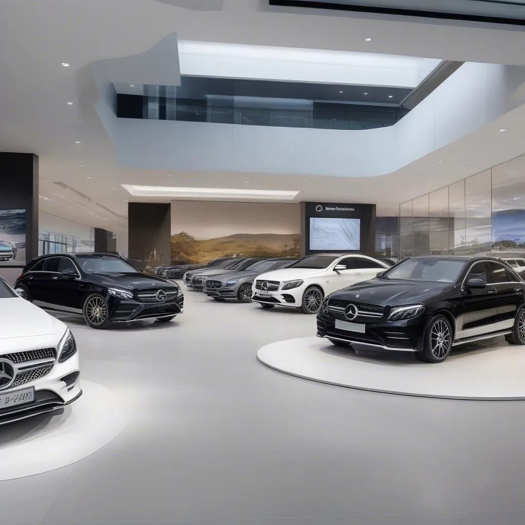 mercedes-benz-showroom-car-models