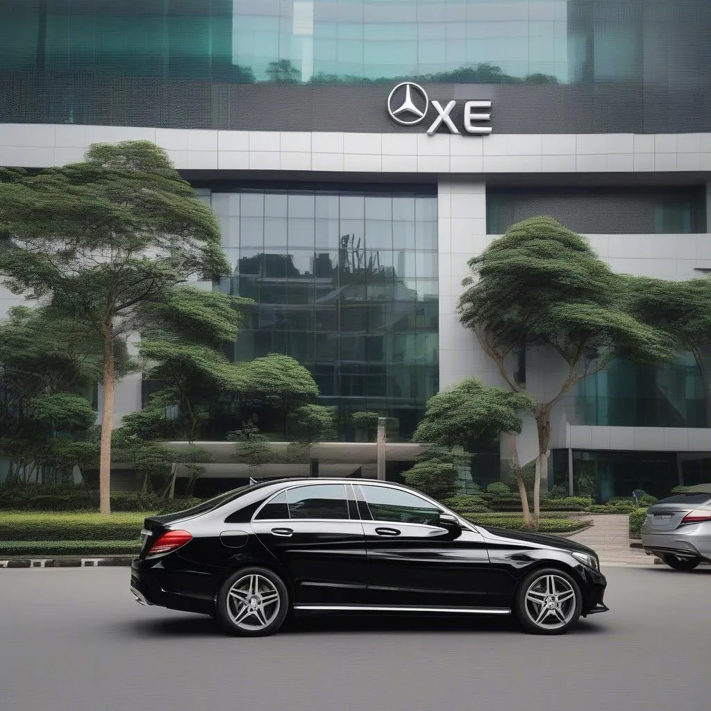 Thuê xe Mercedes C-Class tại Hà Nội