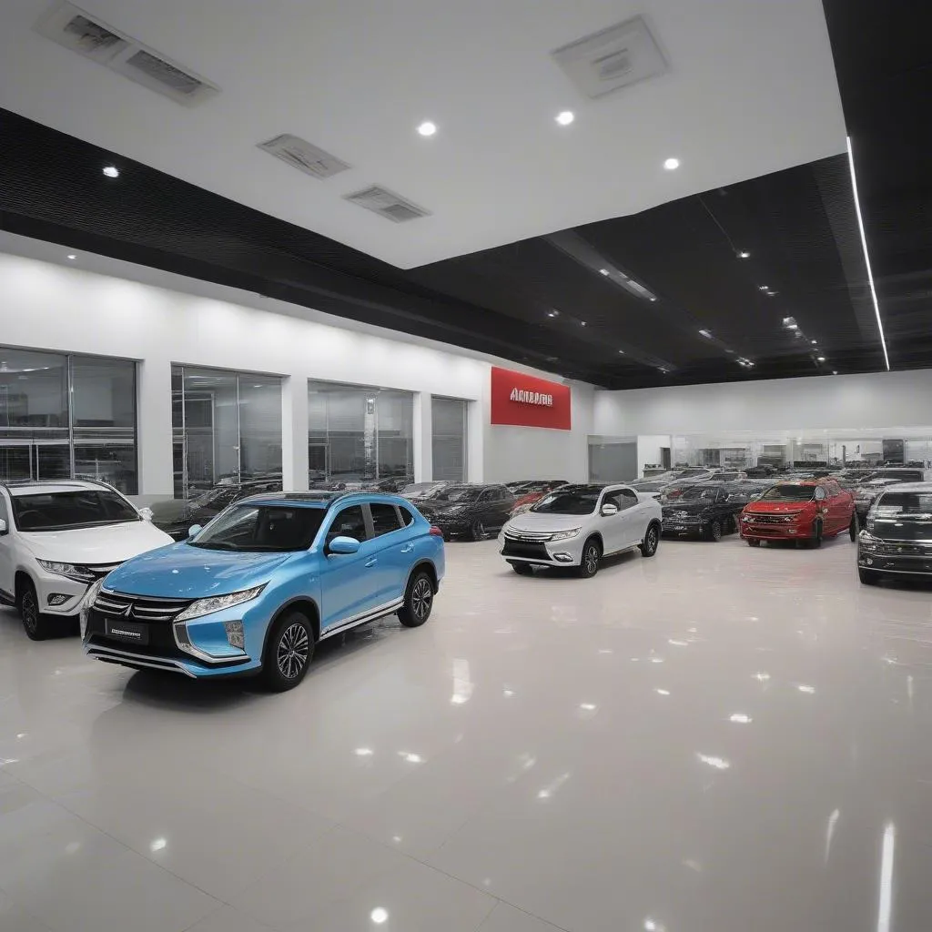 Mitsubishi showroom - Đại lý chính hãng