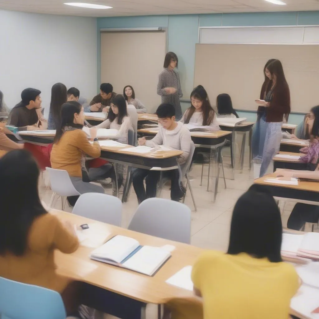 Lớp học Pre IELTS