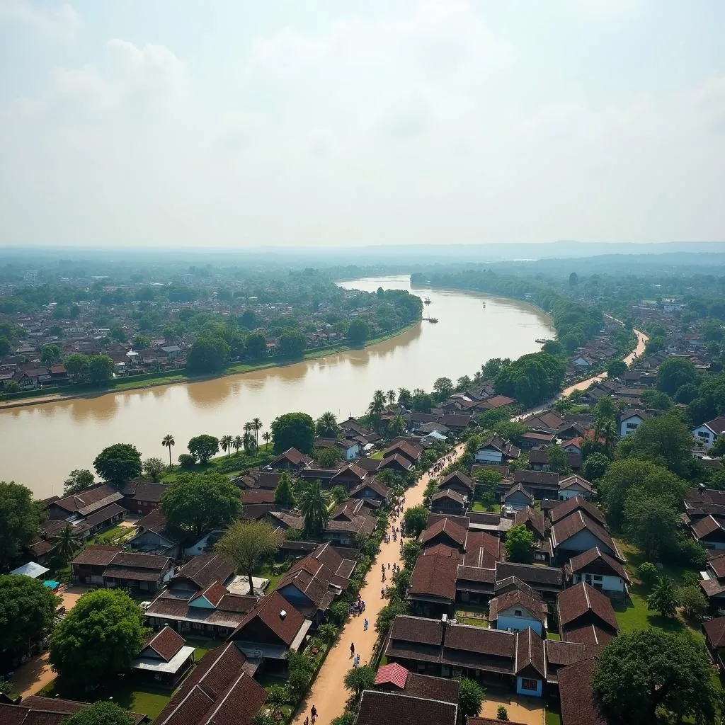 Thành phố Savannakhet Lào