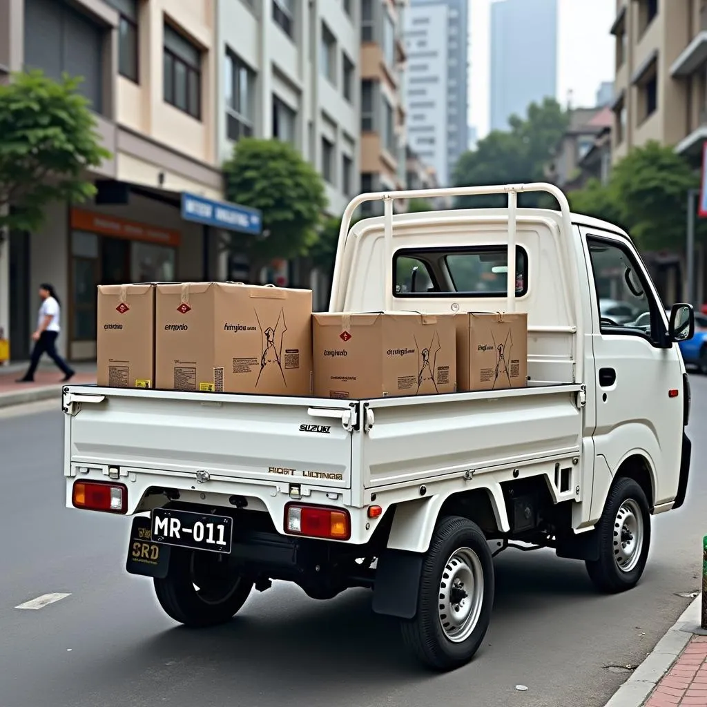 Suzuki Carry Pro Thùng Lửng