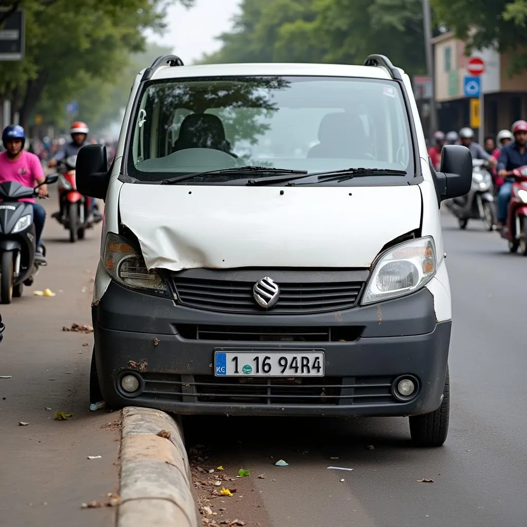 Tai nạn xe tải van