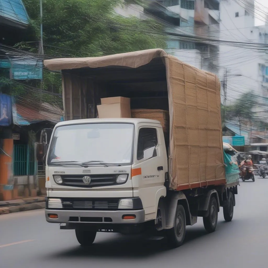 Taxi tải vận chuyển hàng hóa