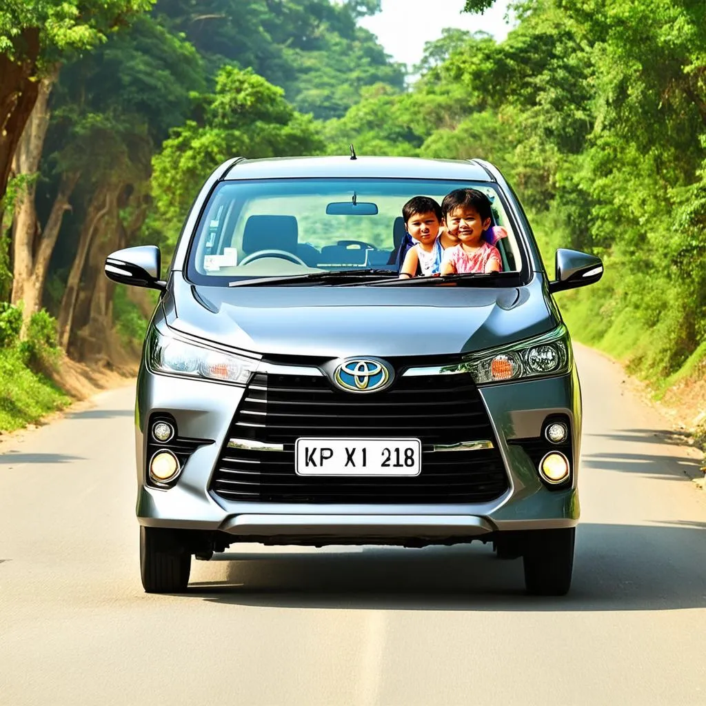 toyota avanza gia đình