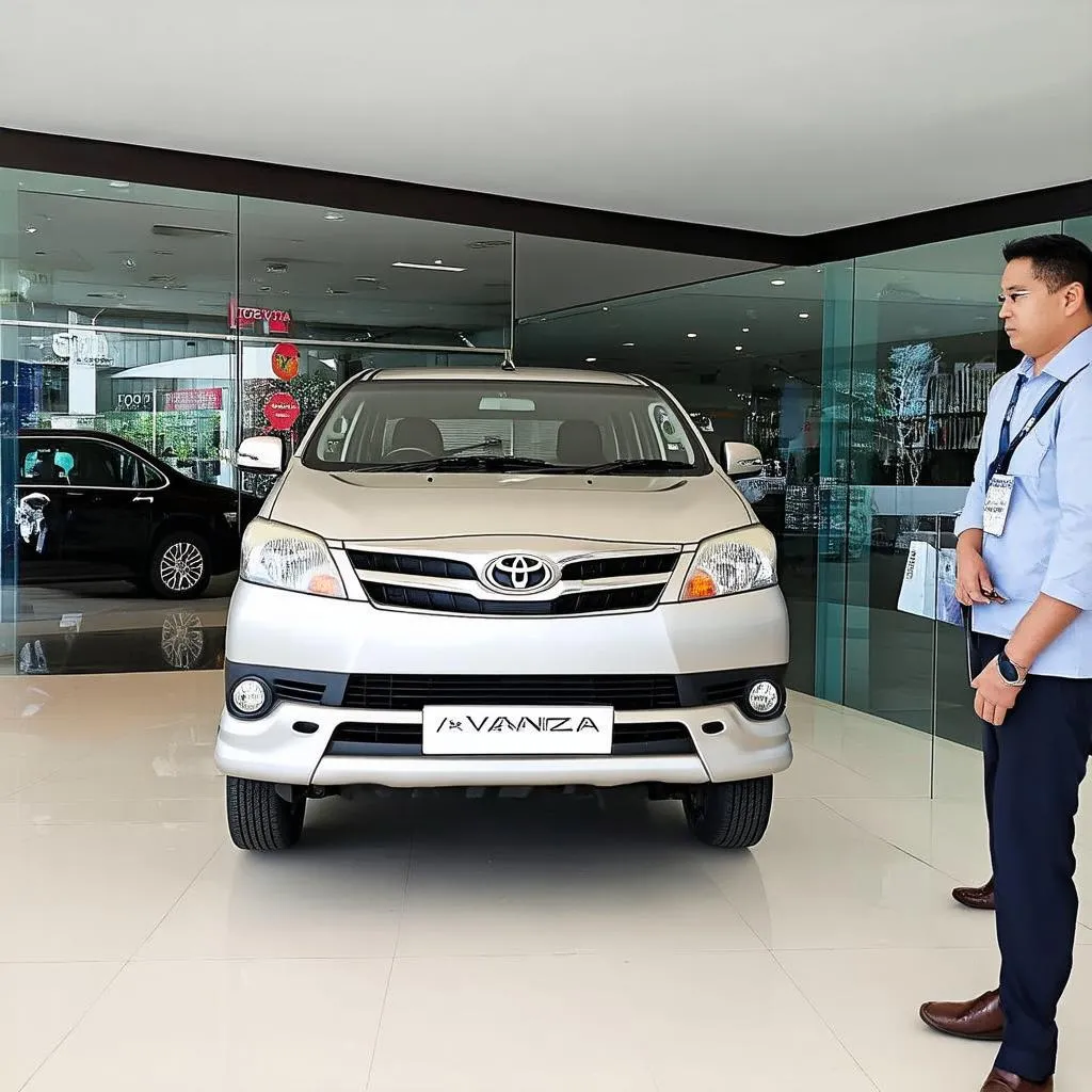 toyota avanza showroom