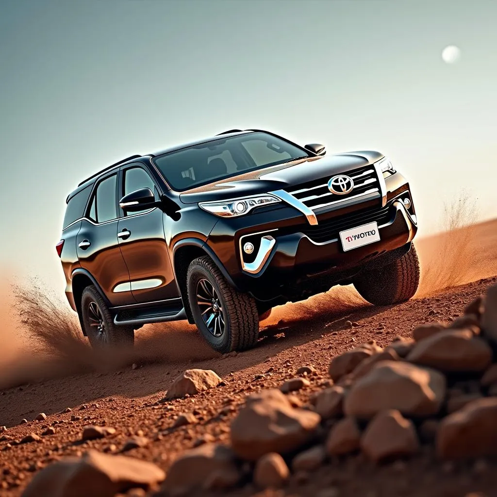 Toyota Fortuner off-road