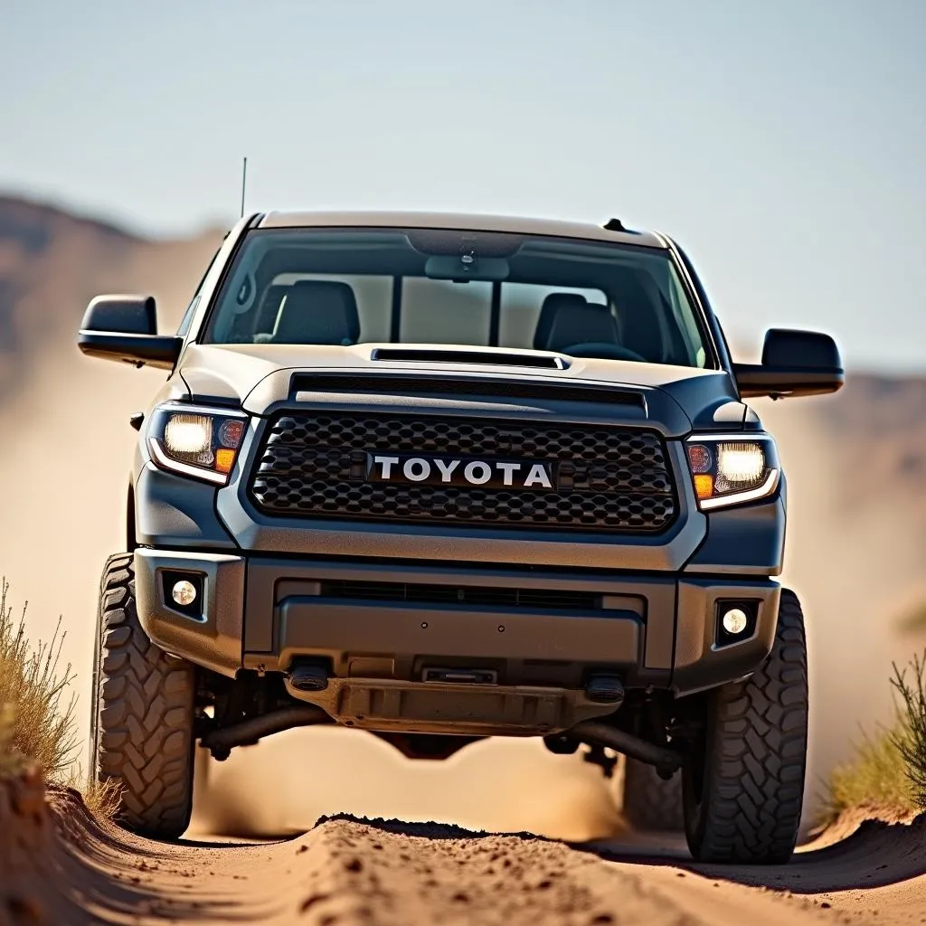 Toyota Tundra chinh phục địa hình off-road