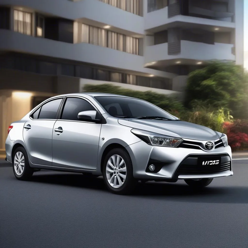 Toyota Vios 2016 màu bạc