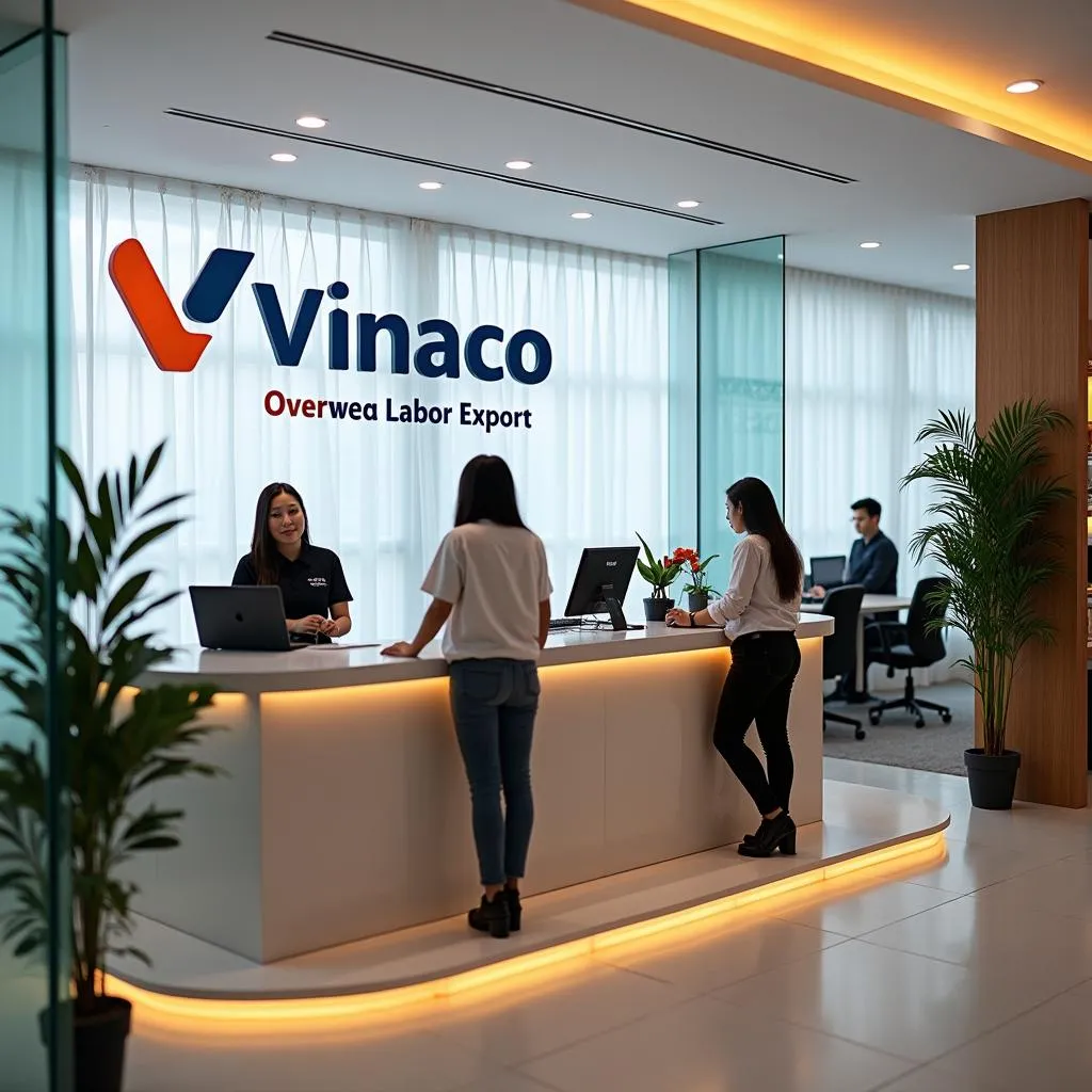 Văn phòng Công ty XKLD Vinaco tại Hà Nội