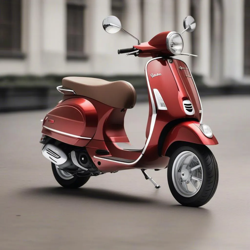 vespa-primavera-red-color