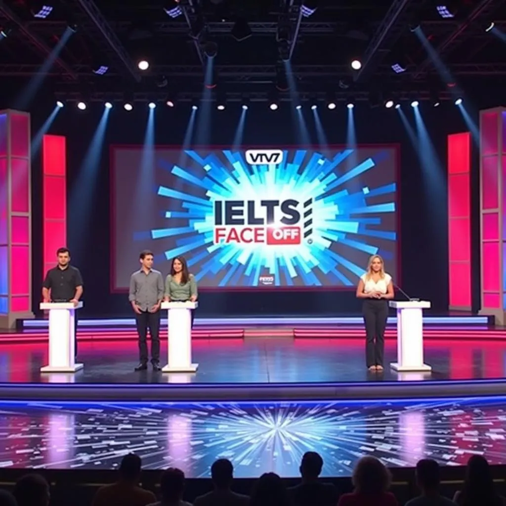 Sân khấu VTV7 IELTS Face Off