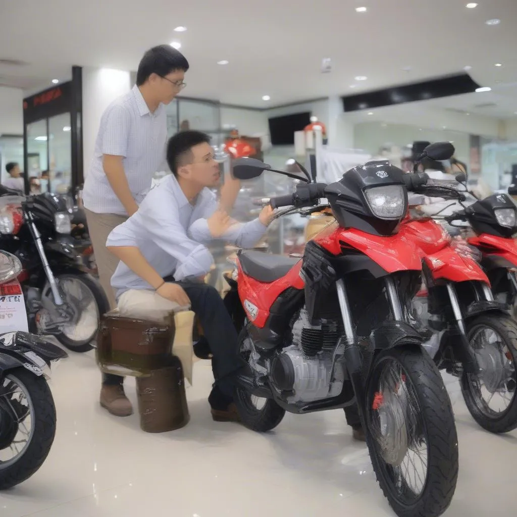 Mua xe 50cc Honda tại Xe Tải Van