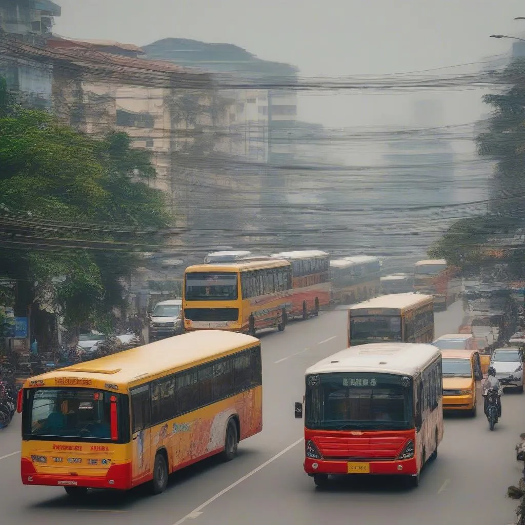 Hệ thống xe buýt Hà Nội