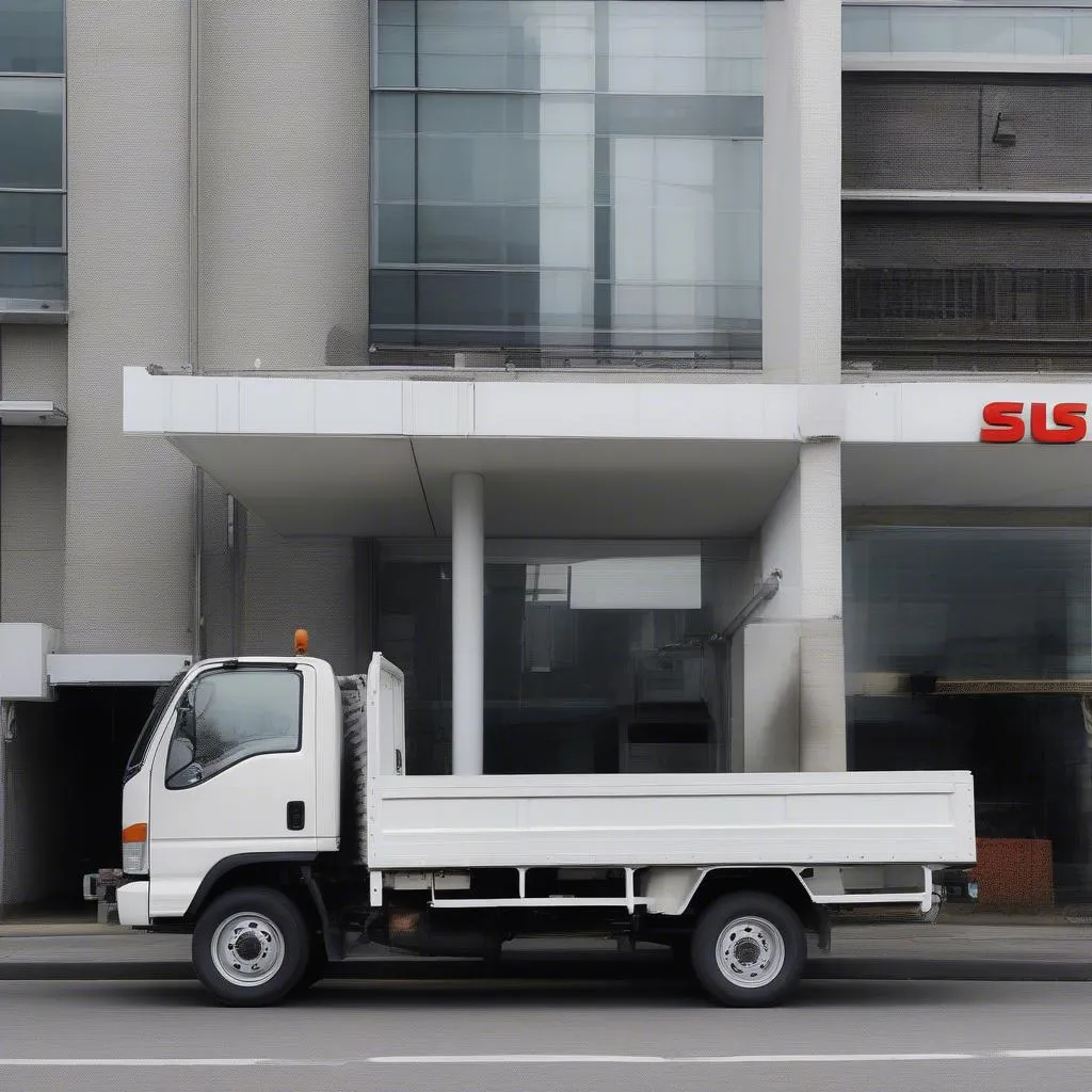 Xe tải ISUZU 1T9 thùng lửng