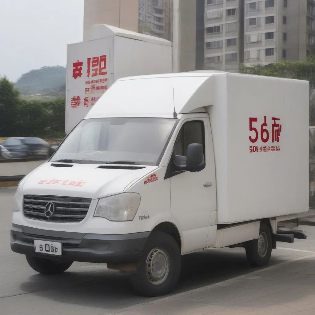 Xe tải thùng kín 500kg