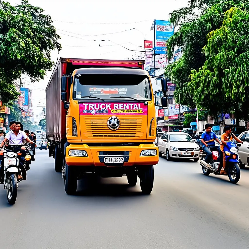 Xe tải vận tải TPHCM