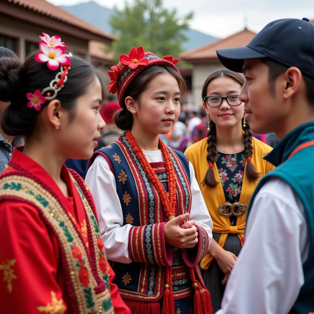  Du học sinh trải nghiệm văn hóa bản địa 