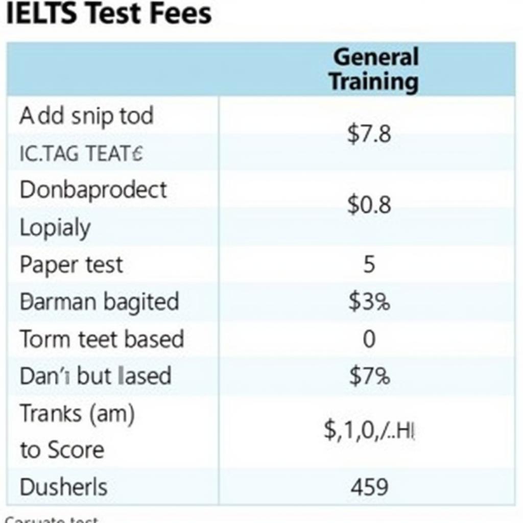 Bảng Giá Thi IELTS Mới Nhất