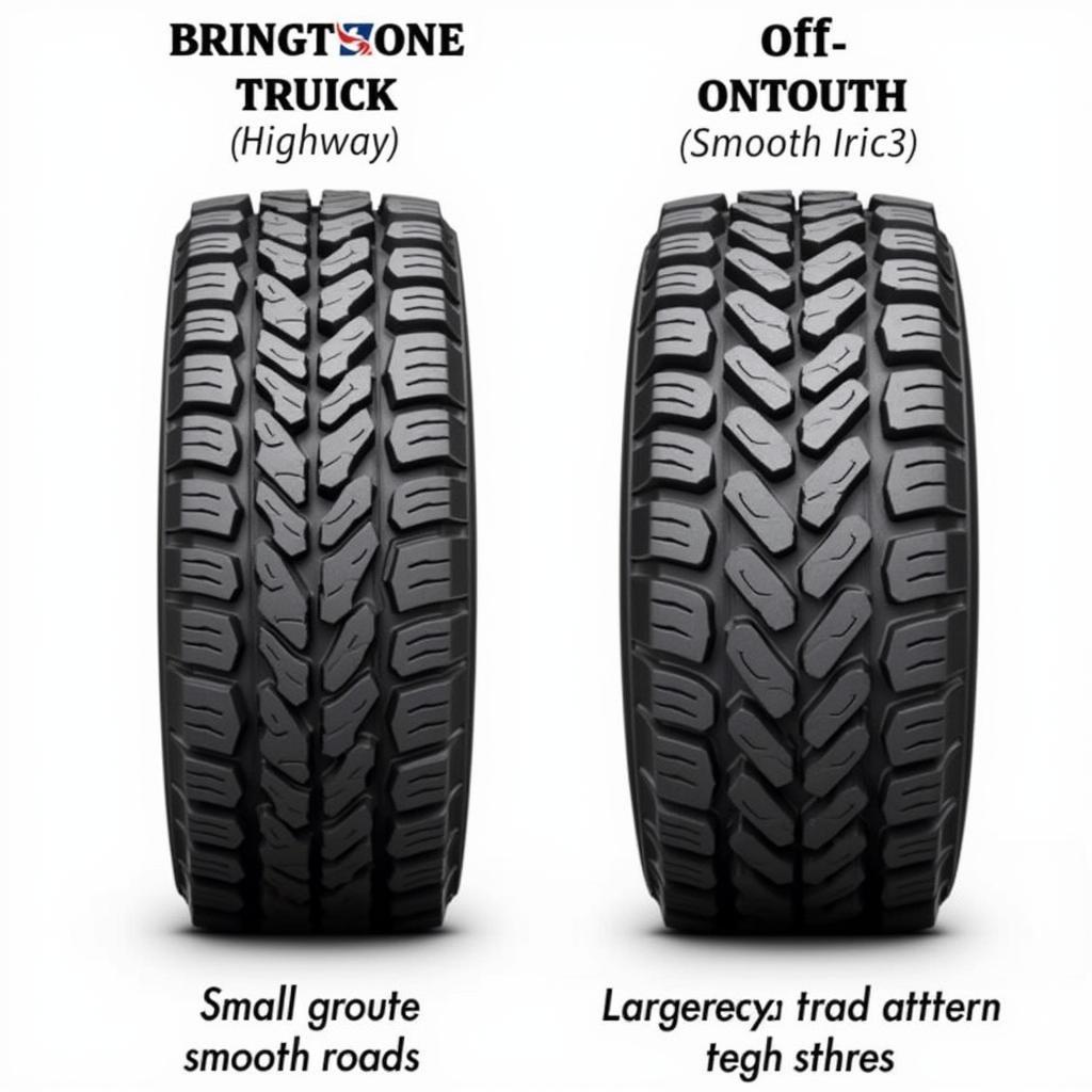 Các loại gai lốp xe tải Bridgestone