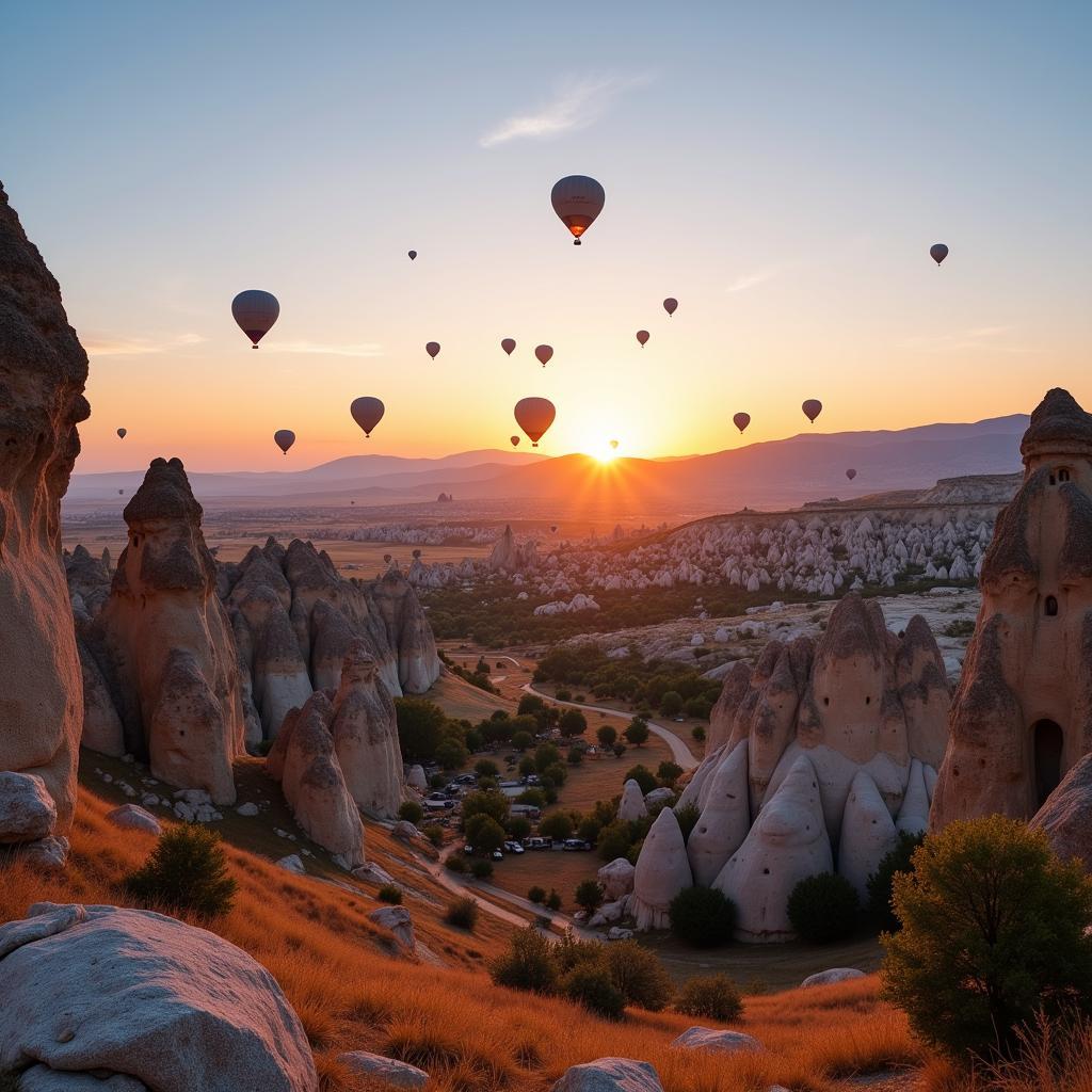 Cappadocia vùng đất của những ống khói tiên