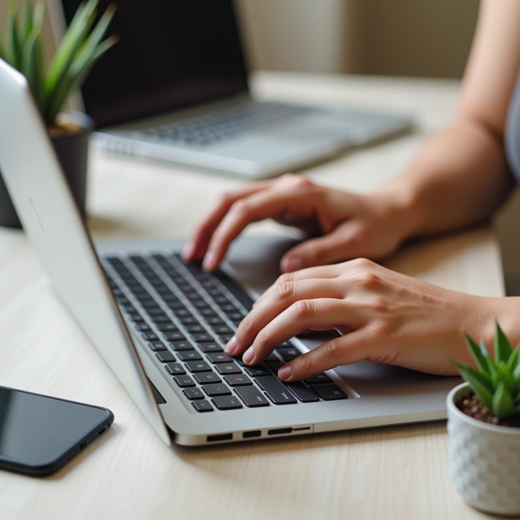 Office plants reducing stress