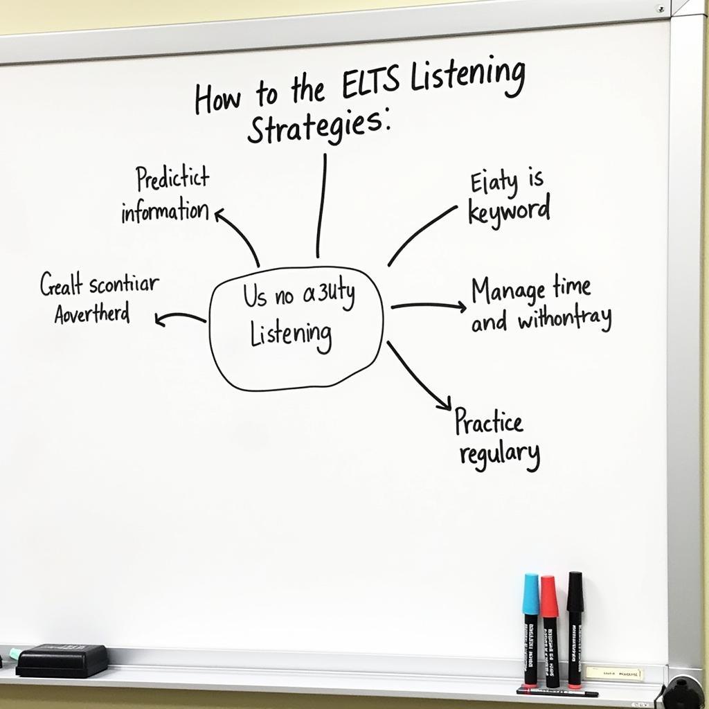 Chiến lược làm bài IELTS listening