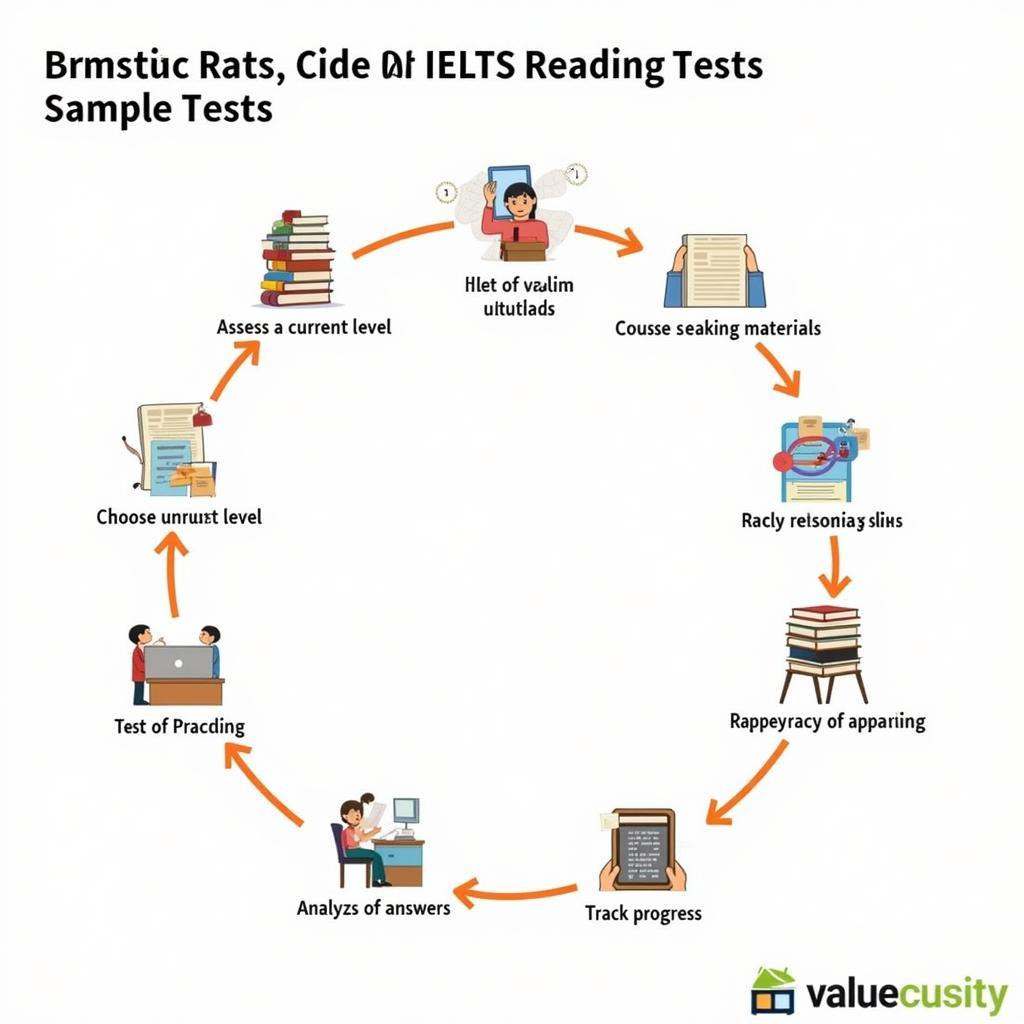 Chiến lược luyện tập với bài thi IELTS Reading mẫu