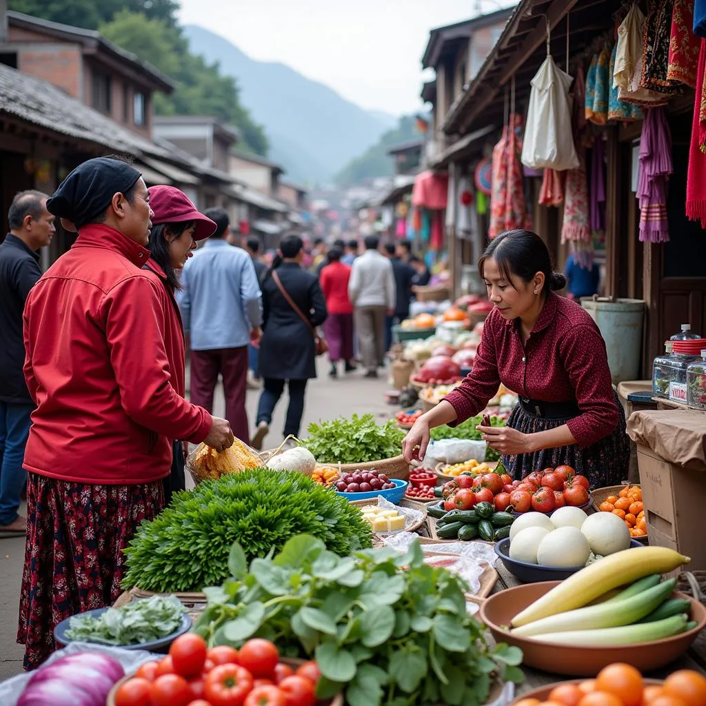 Chợ Đồng Văn - Nét văn hóa đặc sắc của Hà Giang