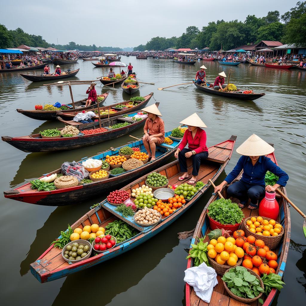 Chợ nổi Cái Răng