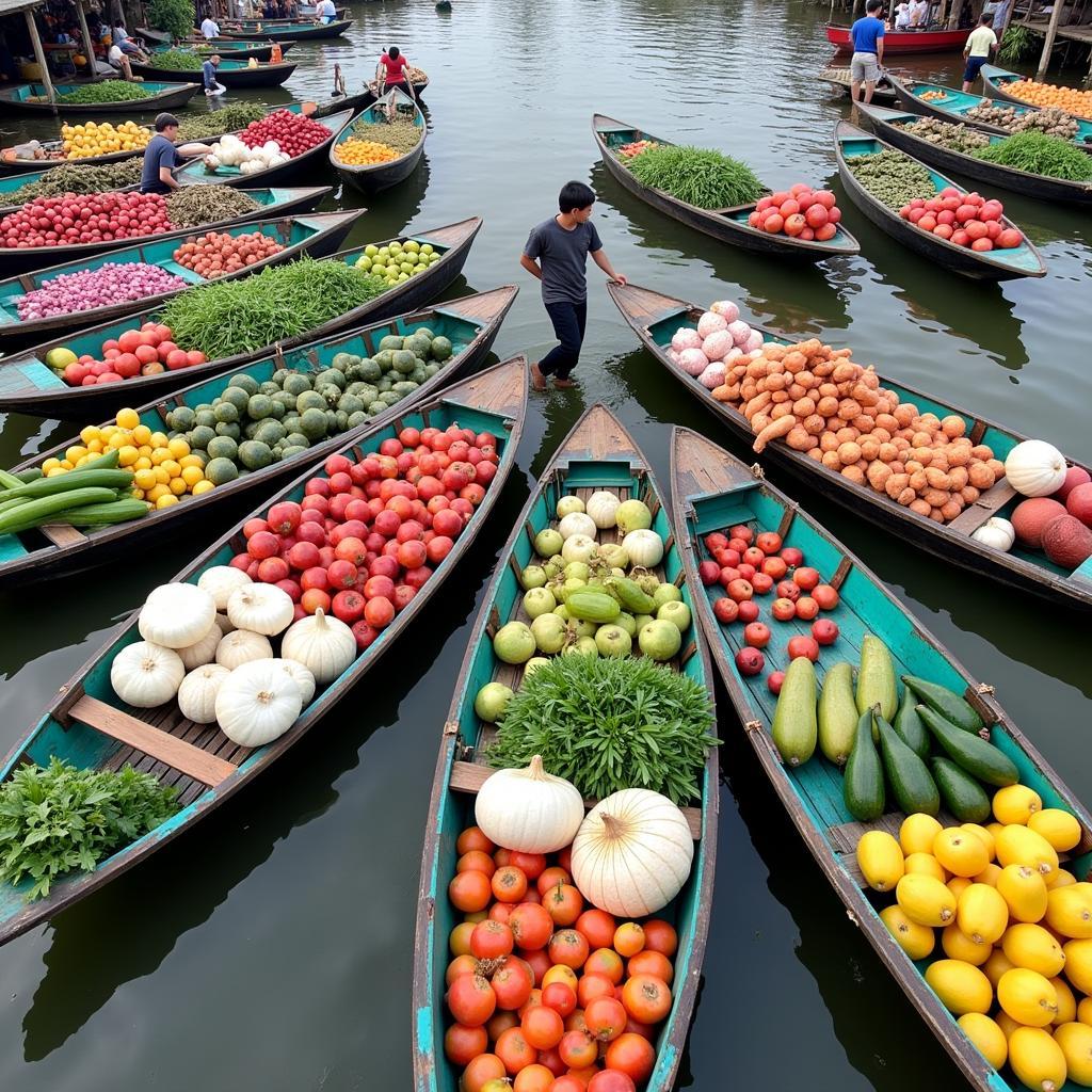 Chợ nổi Ngã Bảy