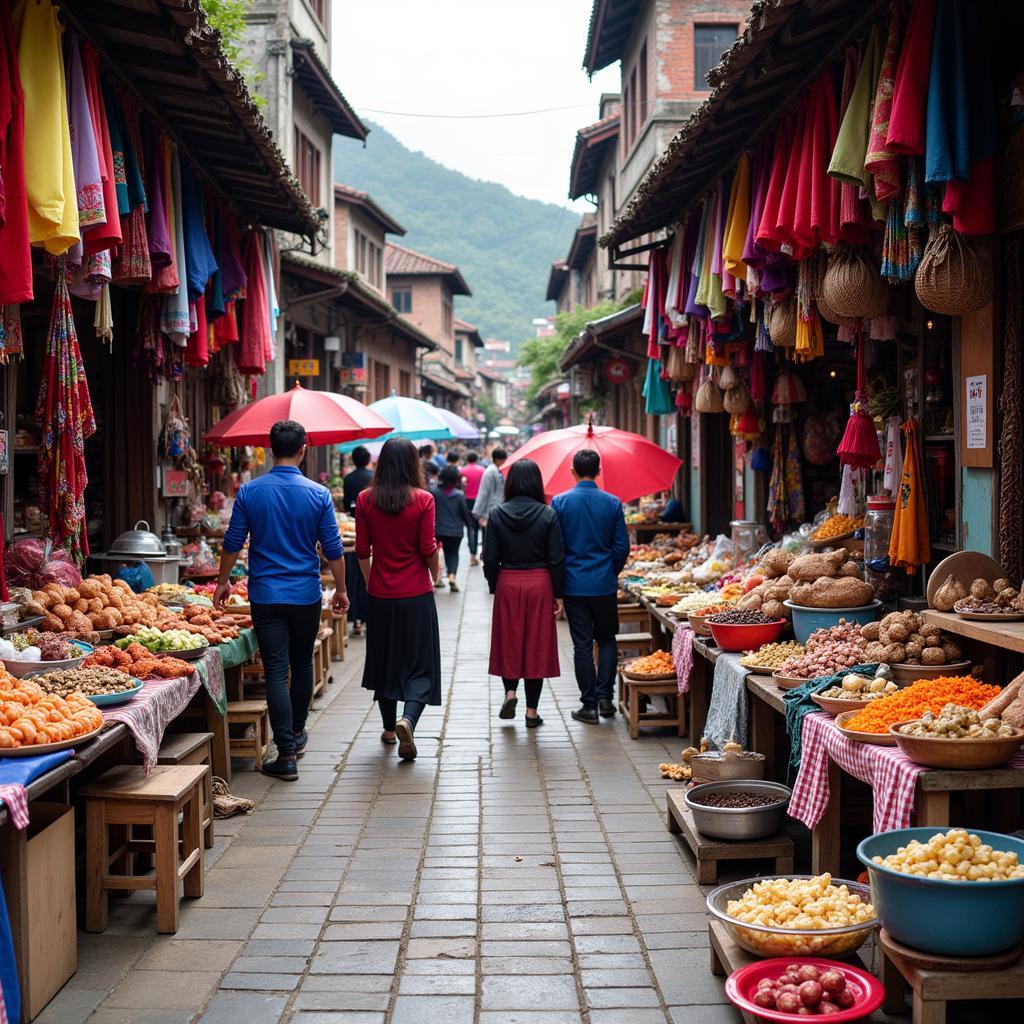 Chợ phiên sôi động và đầy màu sắc ở Hà Giang