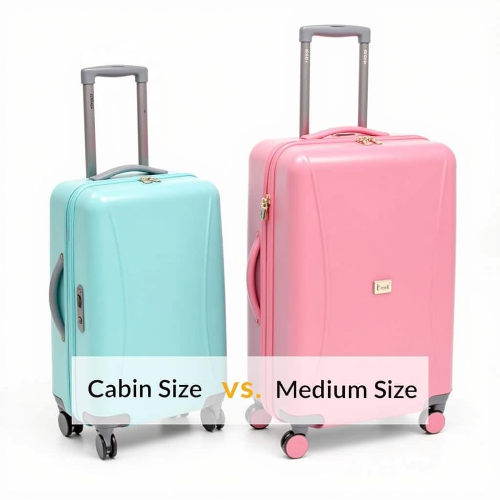 Choosing a suitcase size for short-term study abroad