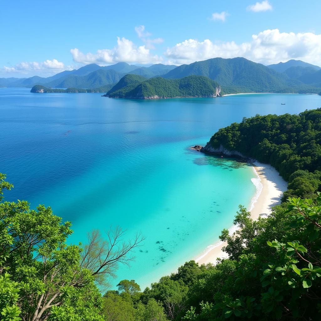 Khung cảnh thiên nhiên tuyệt đẹp tại đảo Perhentian, Malaysia