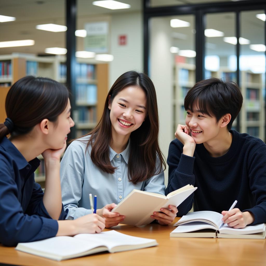 Students Studying in Japan