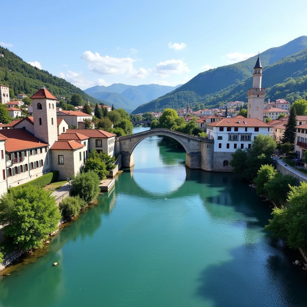 Thành phố Mostar, Bosnia